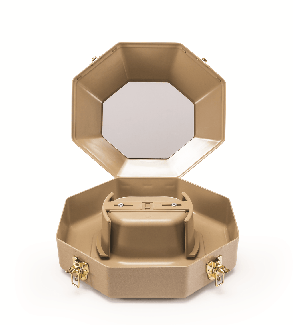 KD-141 English Hat Box – Premium Helmet Storage for Equestrian Riders