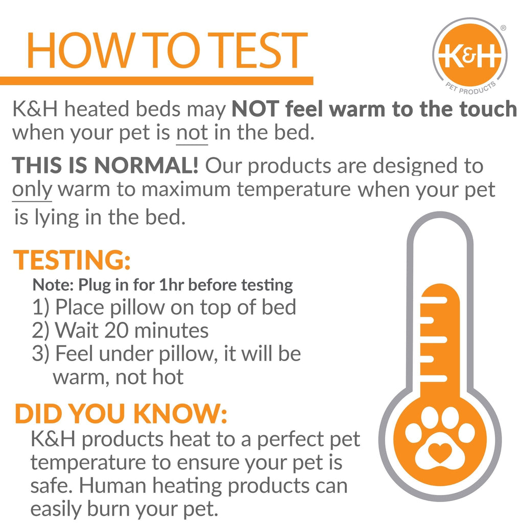K&H Lectro-Soft Indoor/Outdoor Heated Pet Bed