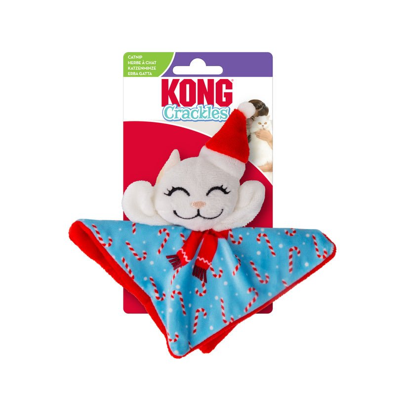 KONG Holiday Crackles Plush Catnip Cat Toys