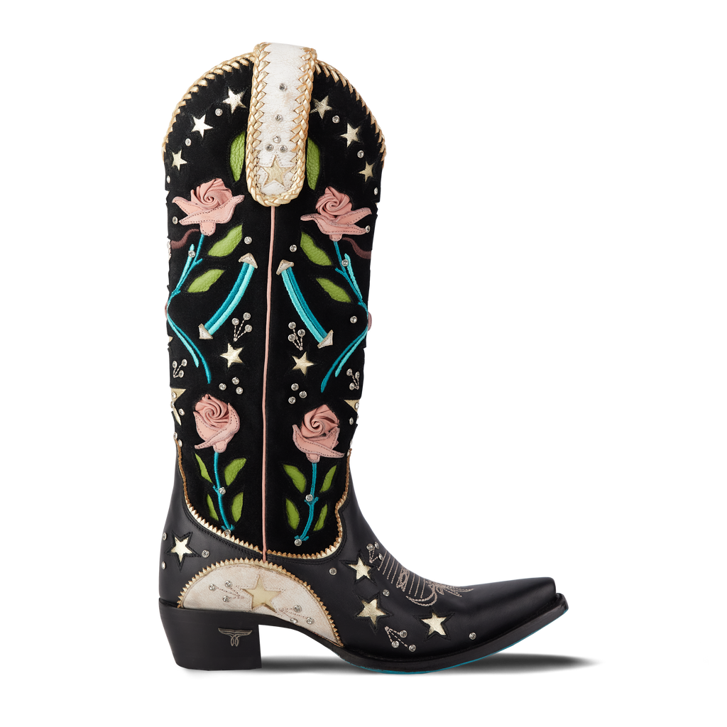 Stars Align Boot - Jet Black & Ceramic Crackle