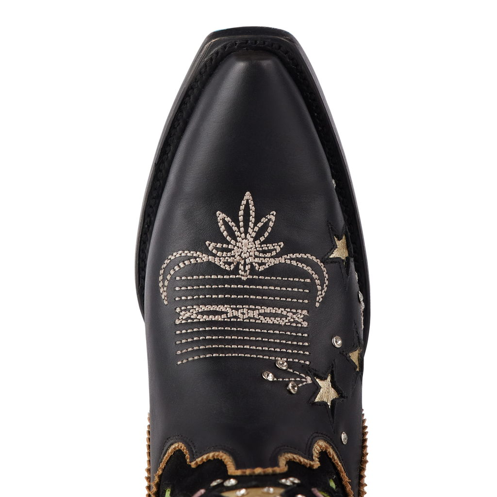 Stars Align Boot - Jet Black & Ceramic Crackle