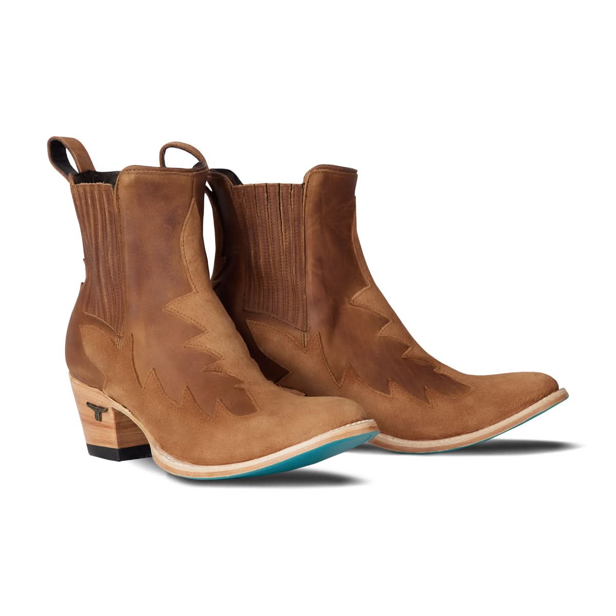 Western Chelsea Bootie - Toffee Suede