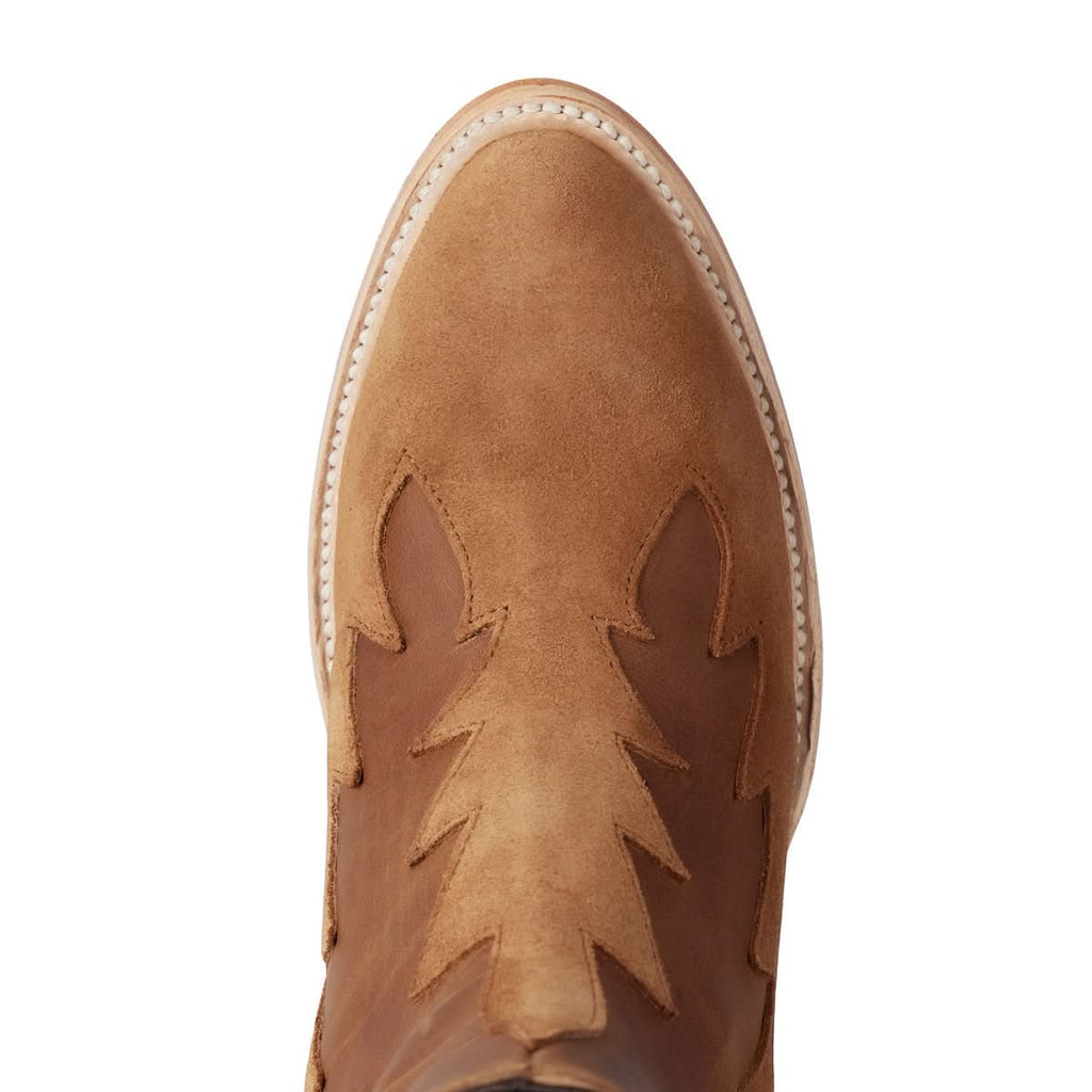 Western Chelsea Bootie - Toffee Suede