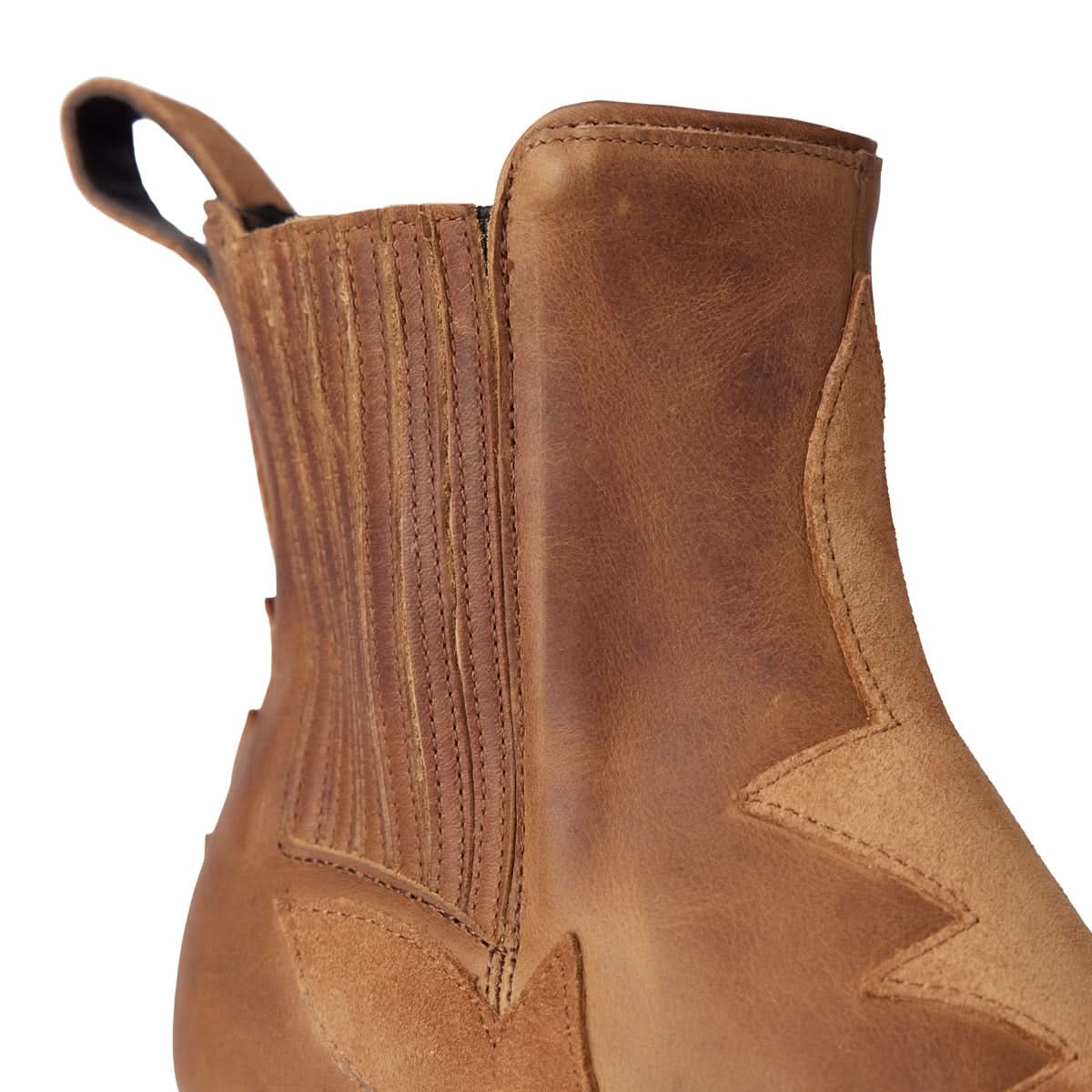 Western Chelsea Bootie - Toffee Suede