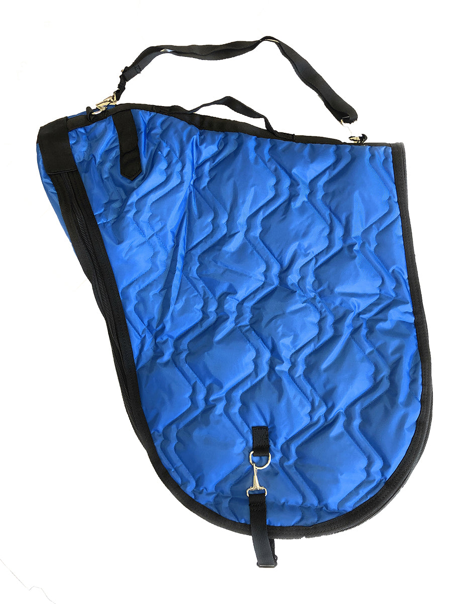 AJ Tack English Padded Saddle and Bridle Carrier Set