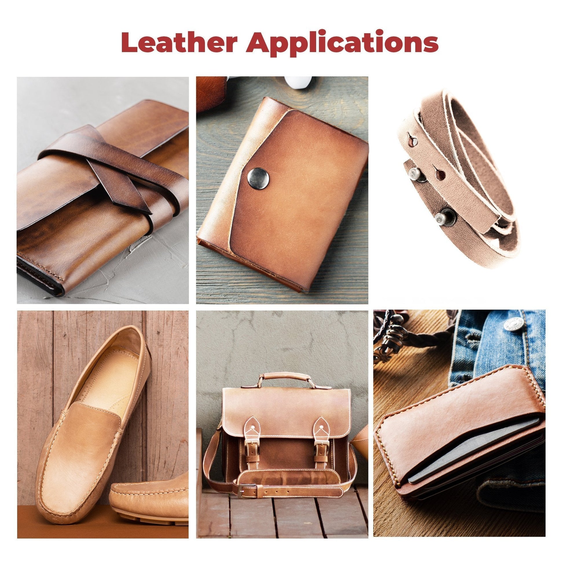 ELW Full Grain Cowhide Leather 4-5 oz [1.6-2mm] Thickness in Pre-Cut - AB Grade Hide Vegetable Tanned Leather Using for Tooling, Carving, Molding, Dyeing Material for Craft, Hobby, Workshop