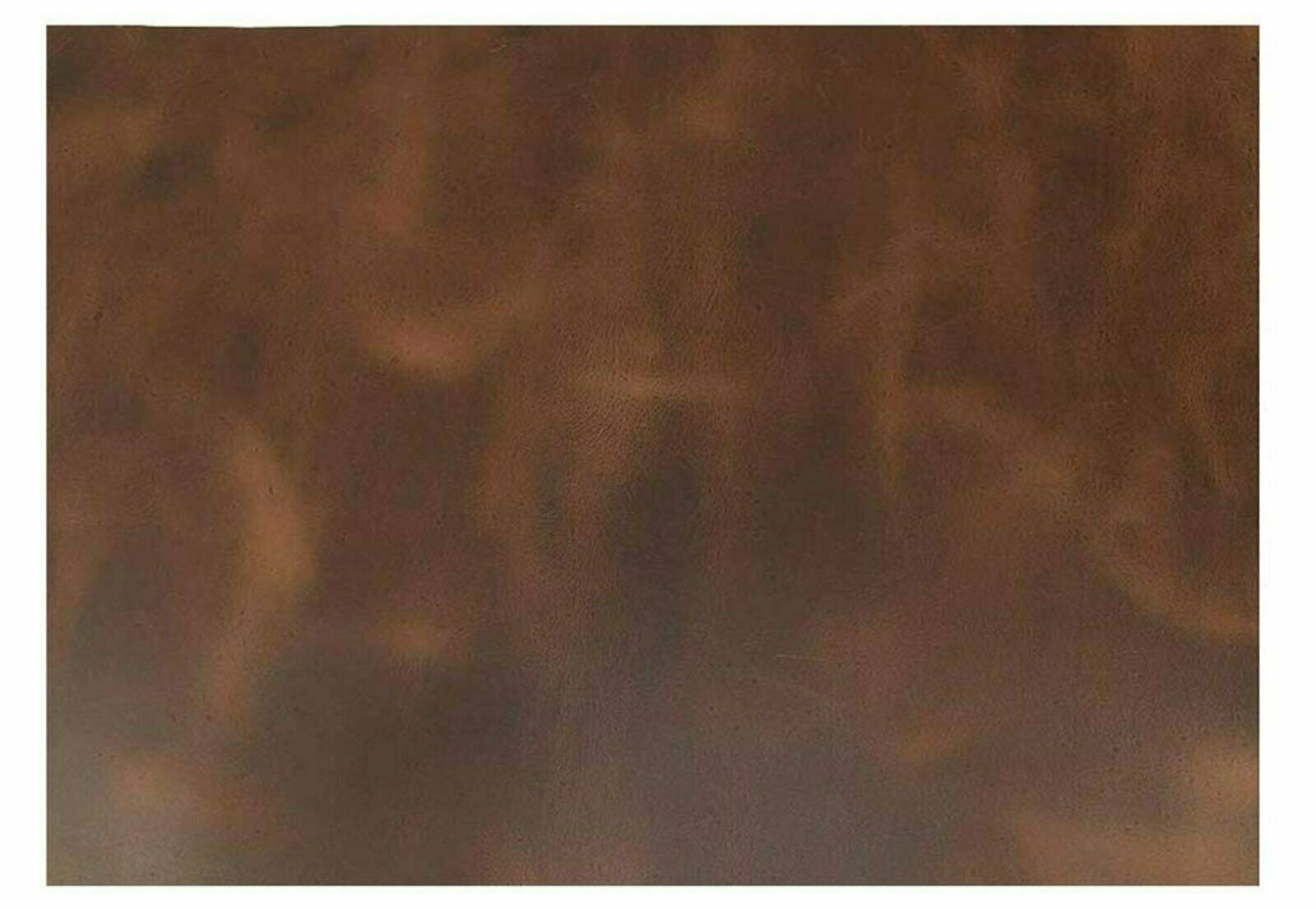 Import Tooling Full Grain Leather Piece 10"x18" 5/6oz 2mm 100% Cowhide  BROWN