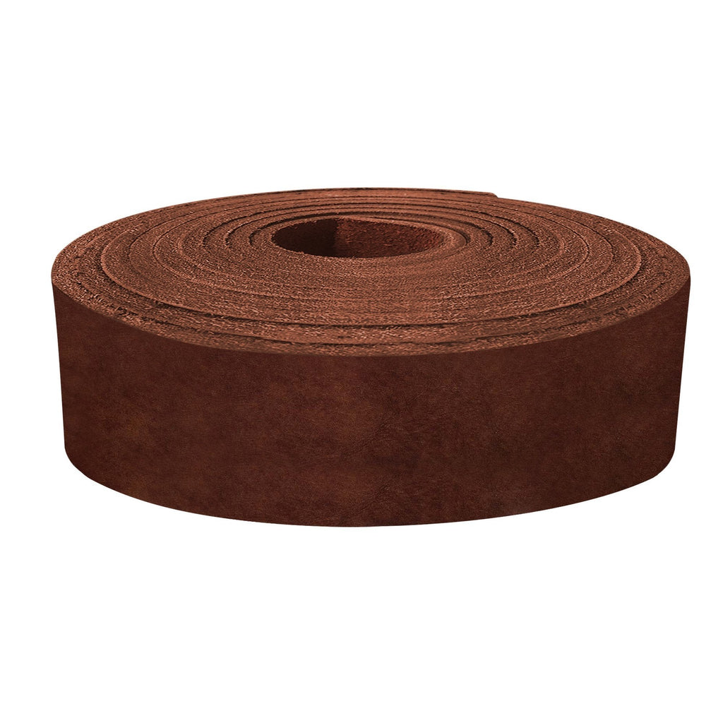 ELW Latigo Leather 5-6 oz. (2-2.4mm) Straps, Belts, Strips 72" Length Full Grain Leather Cowhide DIY Arts & Craft Projects, Clothing, Jewelry, Wrapping