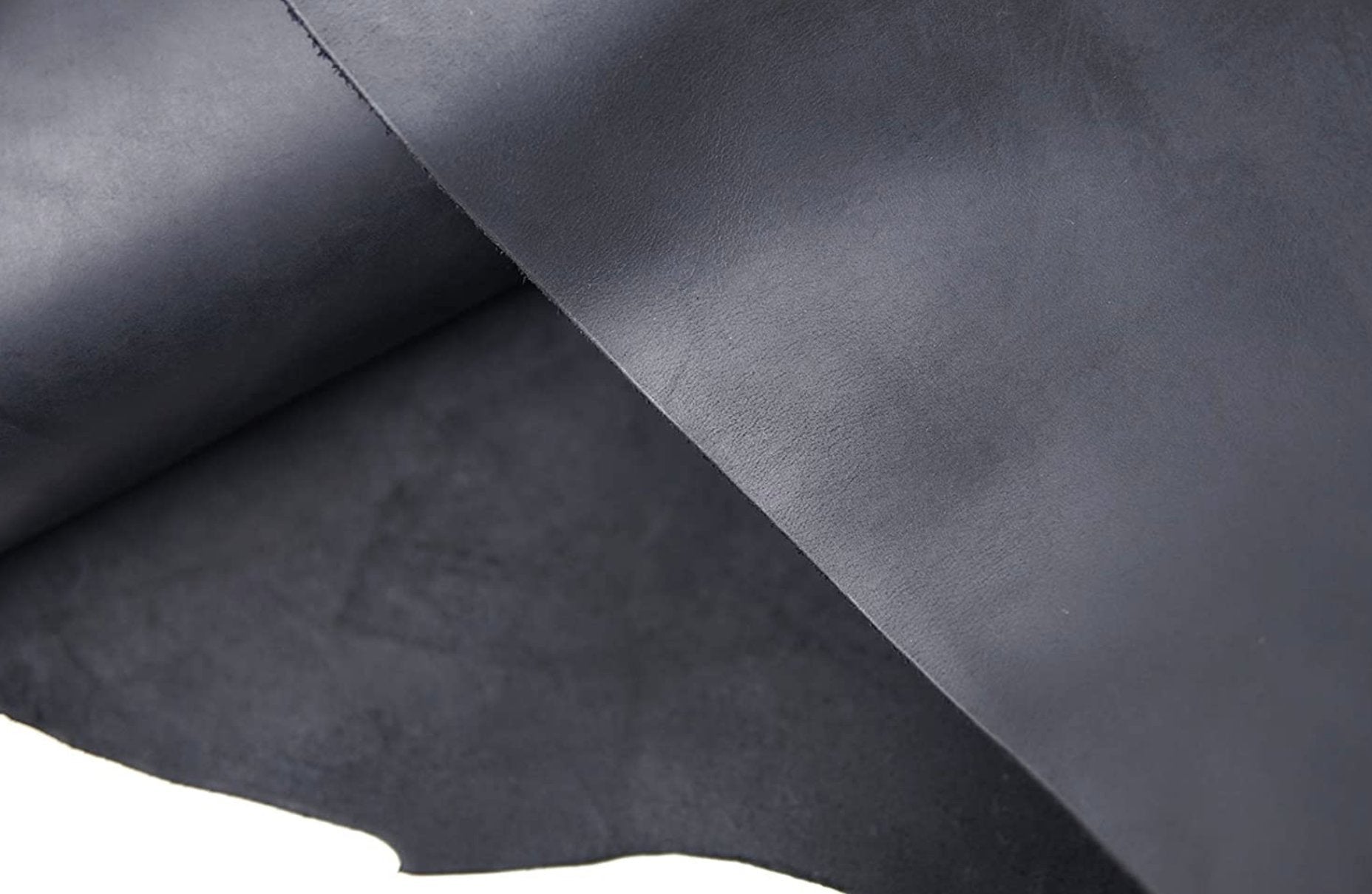 5-6 oz. (2-2.4mm) Full Grain Leather Cowhide | 24"×24" Black Charcoal [API TEST 2026-04-06]
