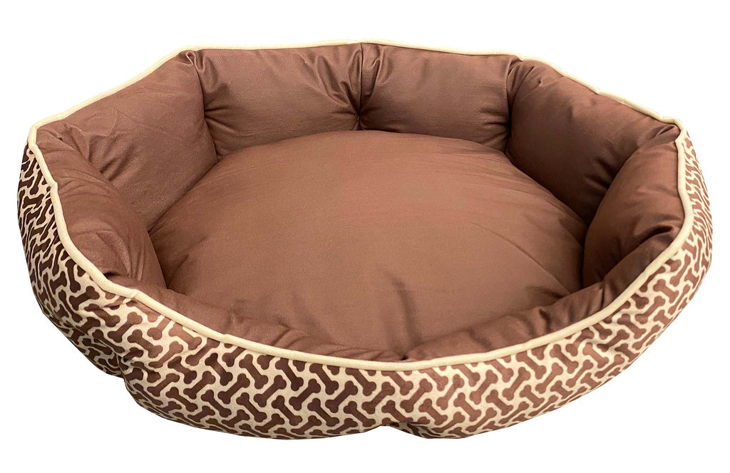 Mink Tufted Euro Cuddler Bed For Dogs & Cats