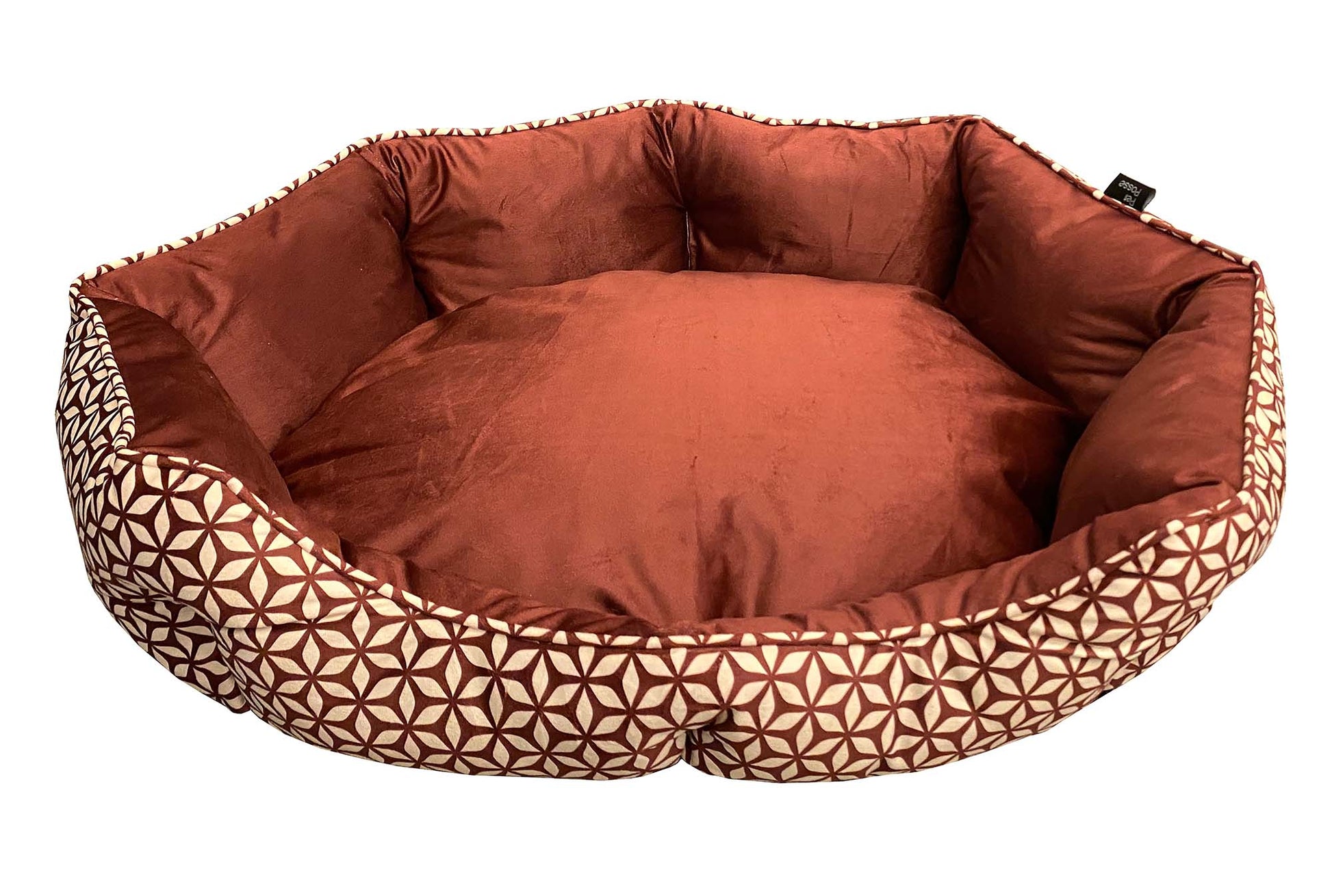 Mink Tufted Euro Cuddler Bed For Dogs & Cats