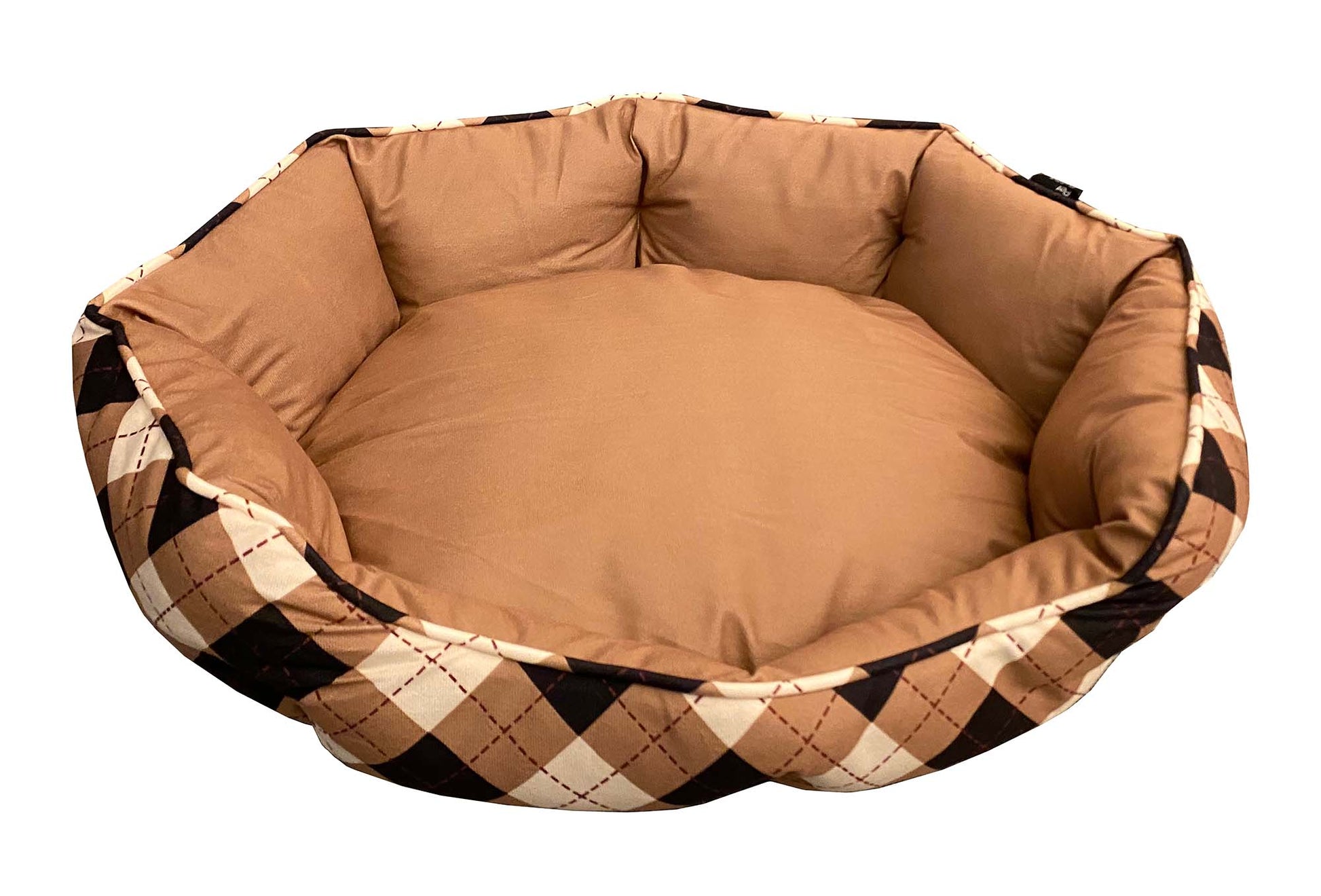 Mink Tufted Euro Cuddler Bed For Dogs & Cats