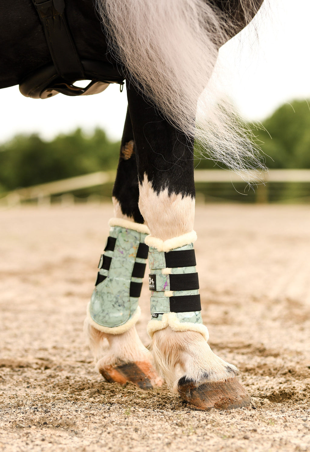 Mint Green Saddle Pad Set