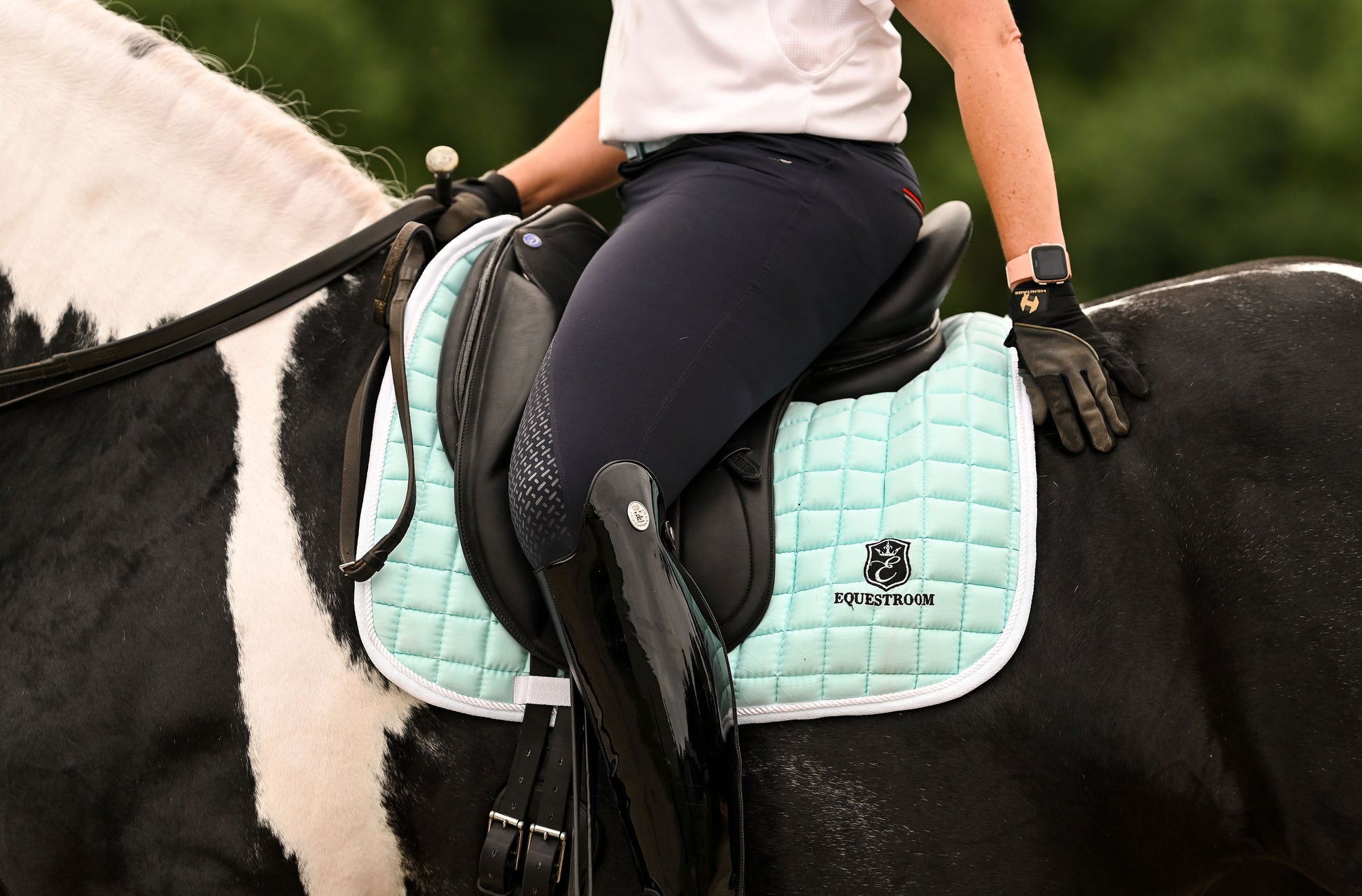 Mint Green Saddle Pad