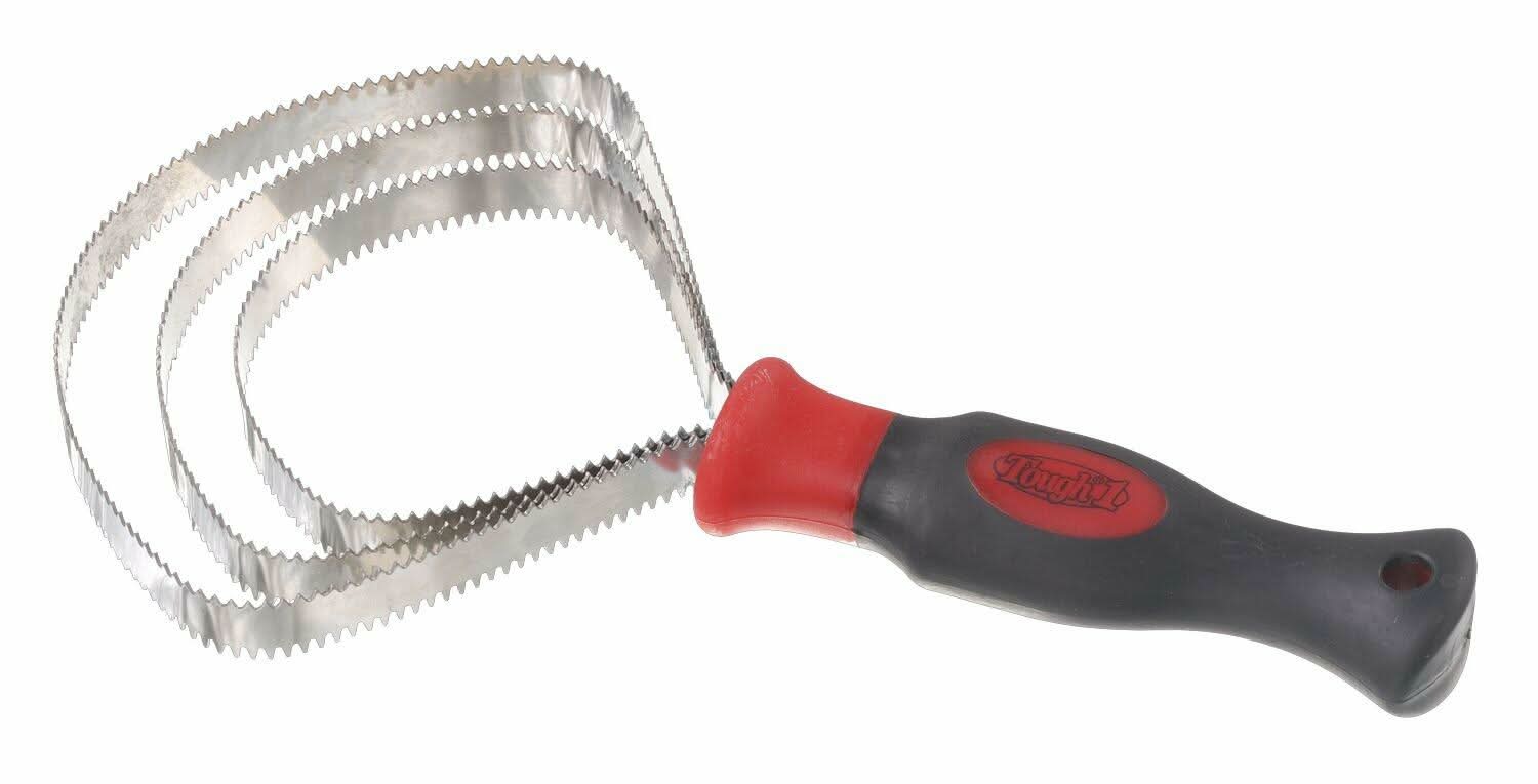 Tough 1 Great Grips 3 Blade Curry, Red/Black