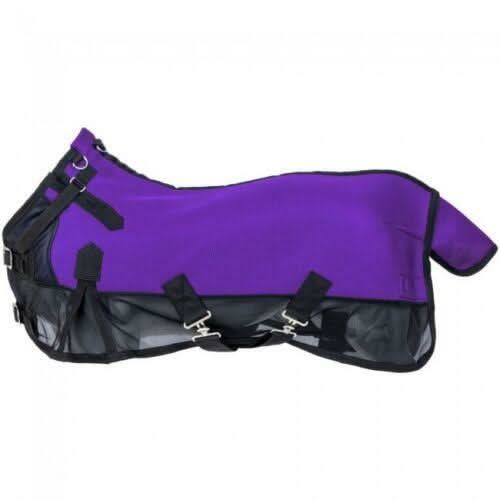 Tough1 Mini Air Mesh Fly Sheet with Snuggit Neck – Lightweight Breathable Horse Fly Protection