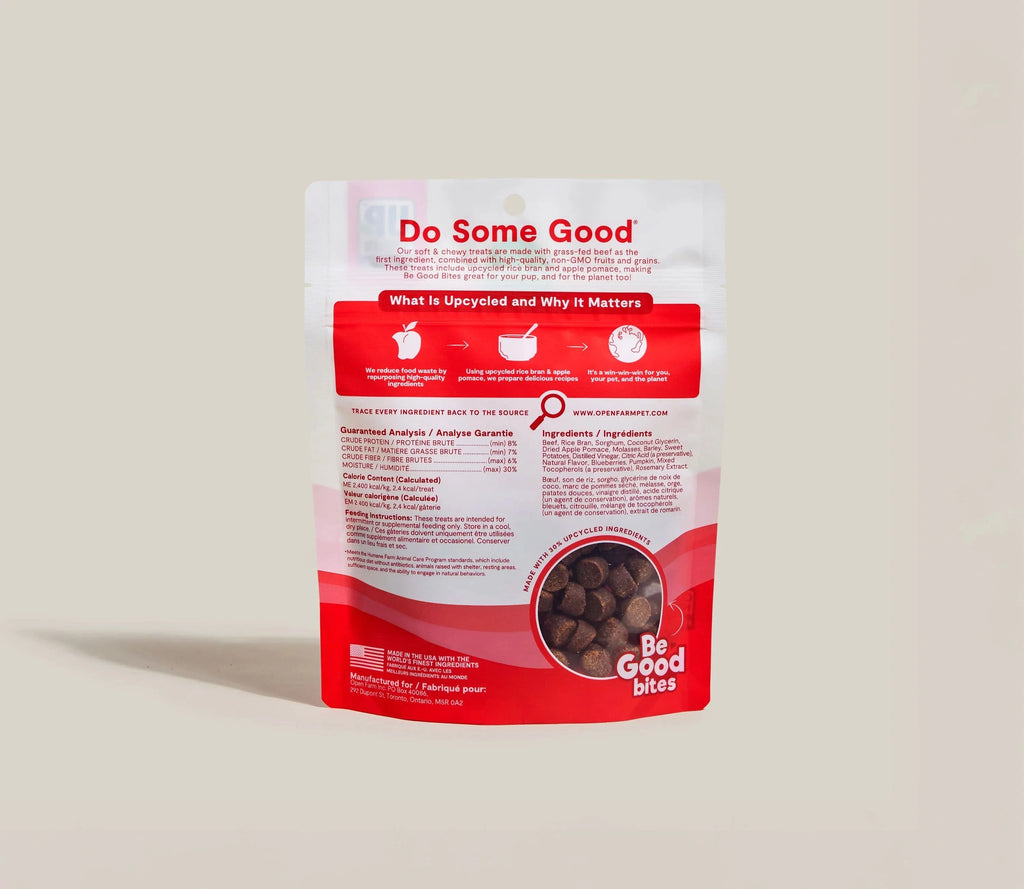 Open Farm Dog Be Good Bites Beef (6oz)