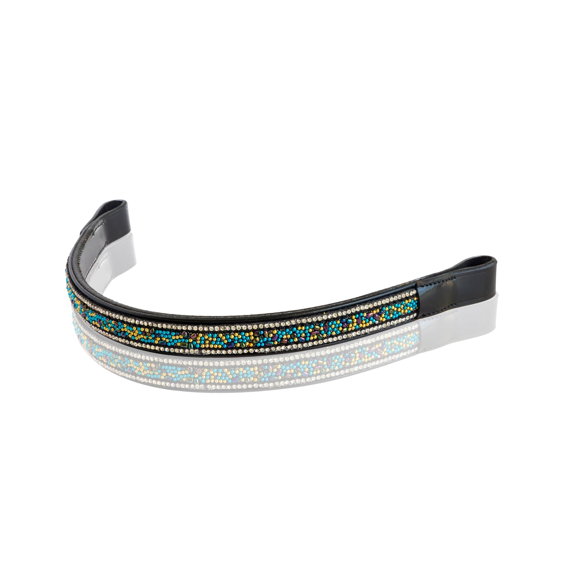 Peacock Beads Browband