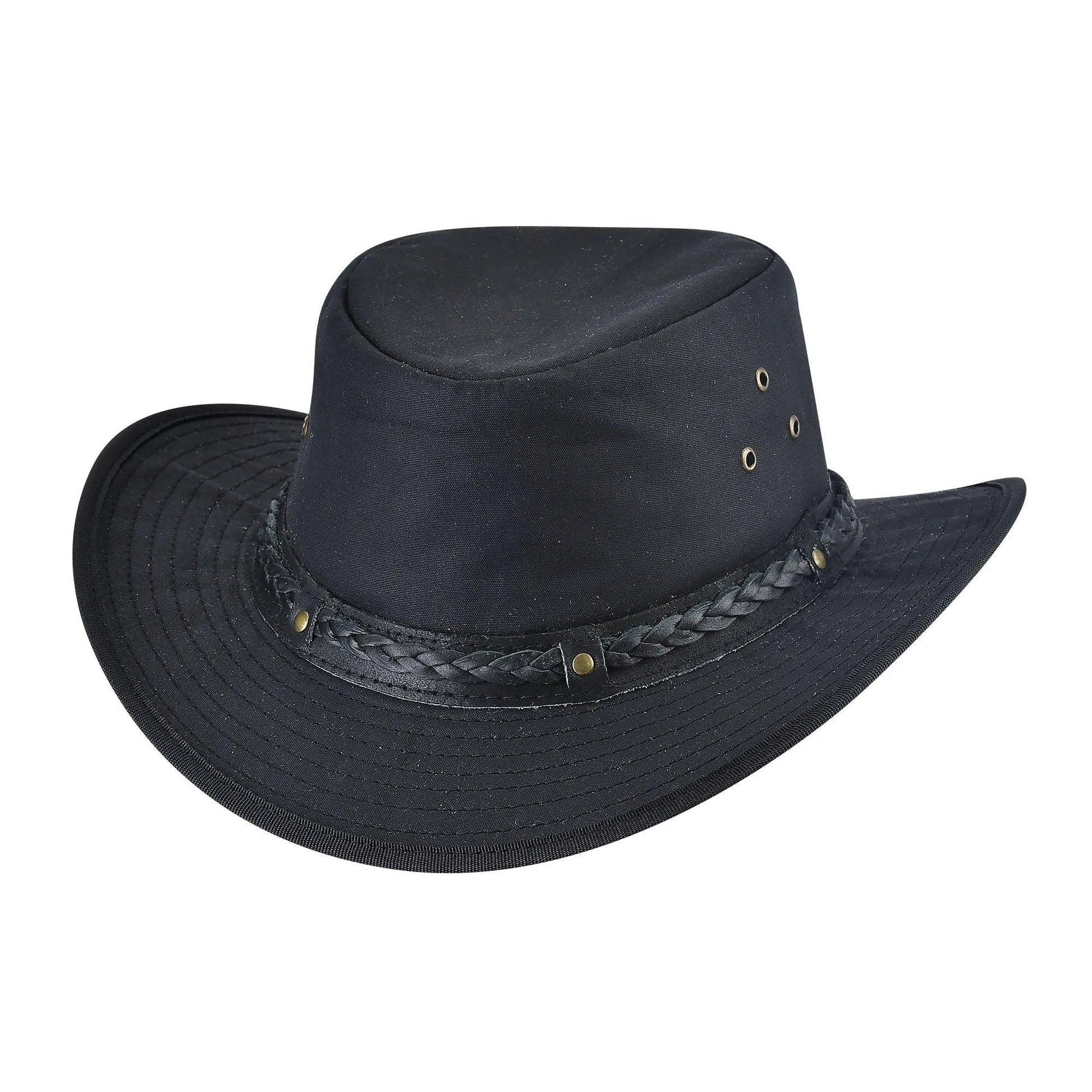 Bullhide Pinnacle - Waterproof Oilskin Outback Hat (Closeout)