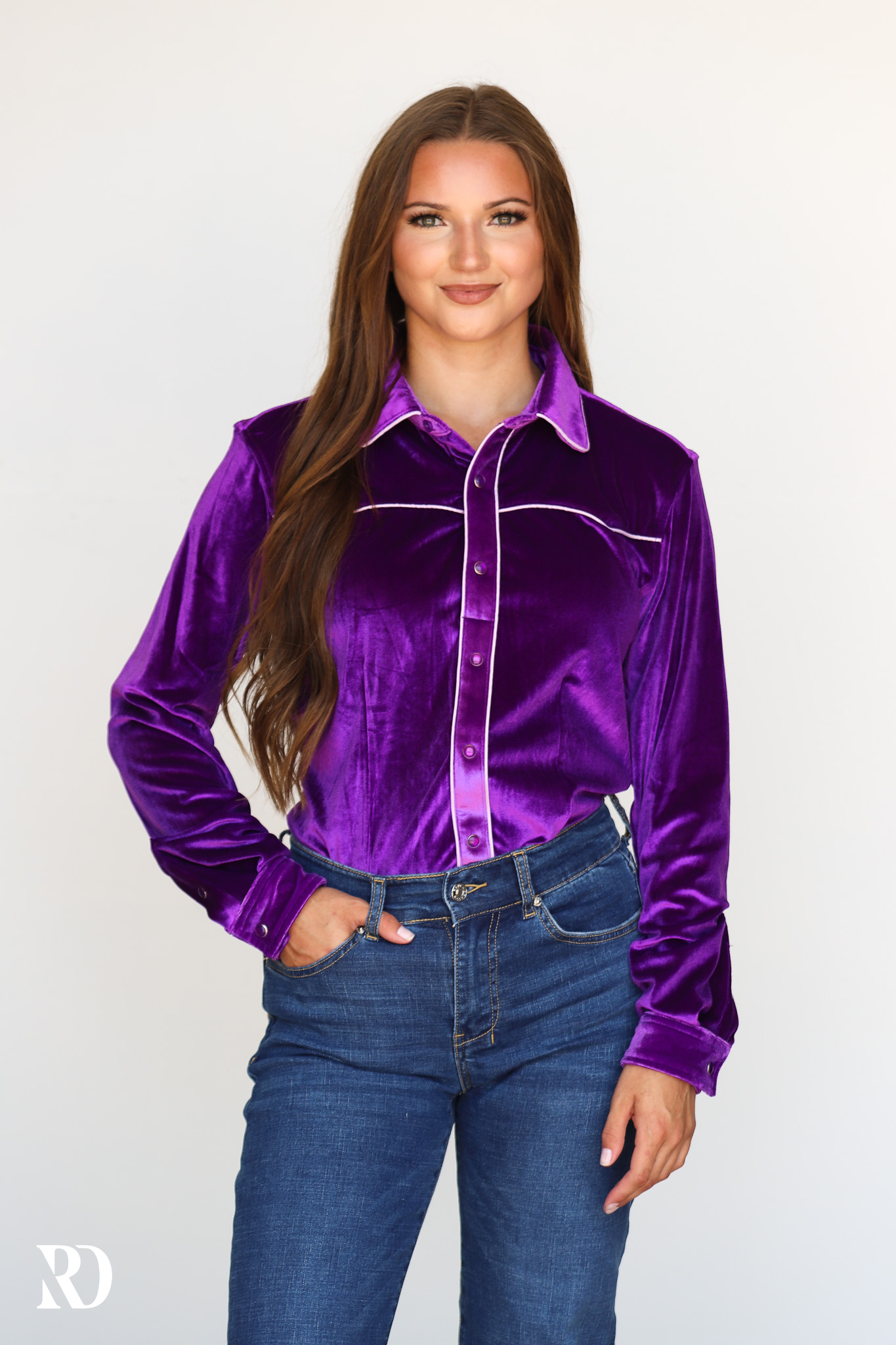 ENVY VELVET PERFORMANCE RODEO SHIRT