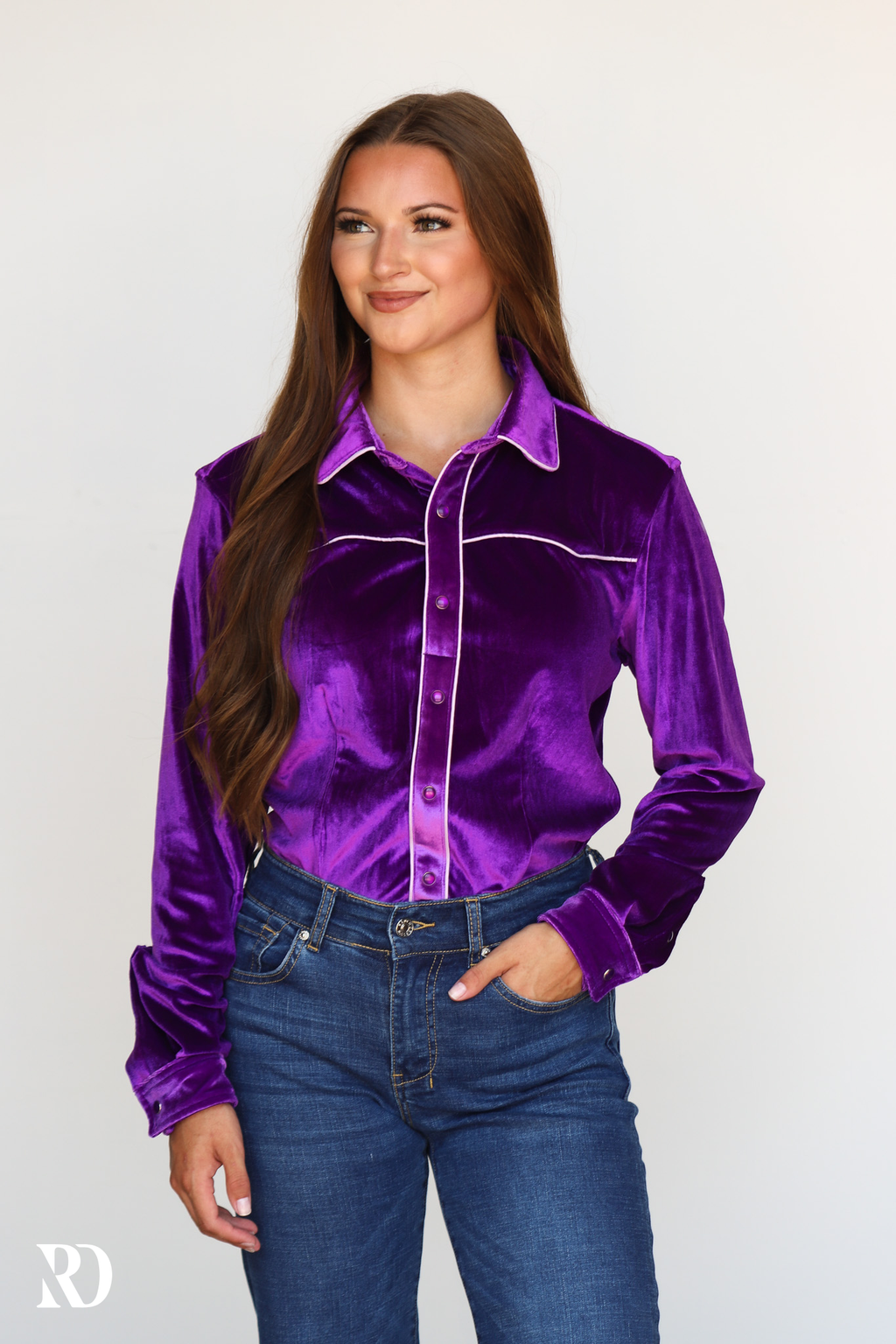 ENVY VELVET PERFORMANCE RODEO SHIRT