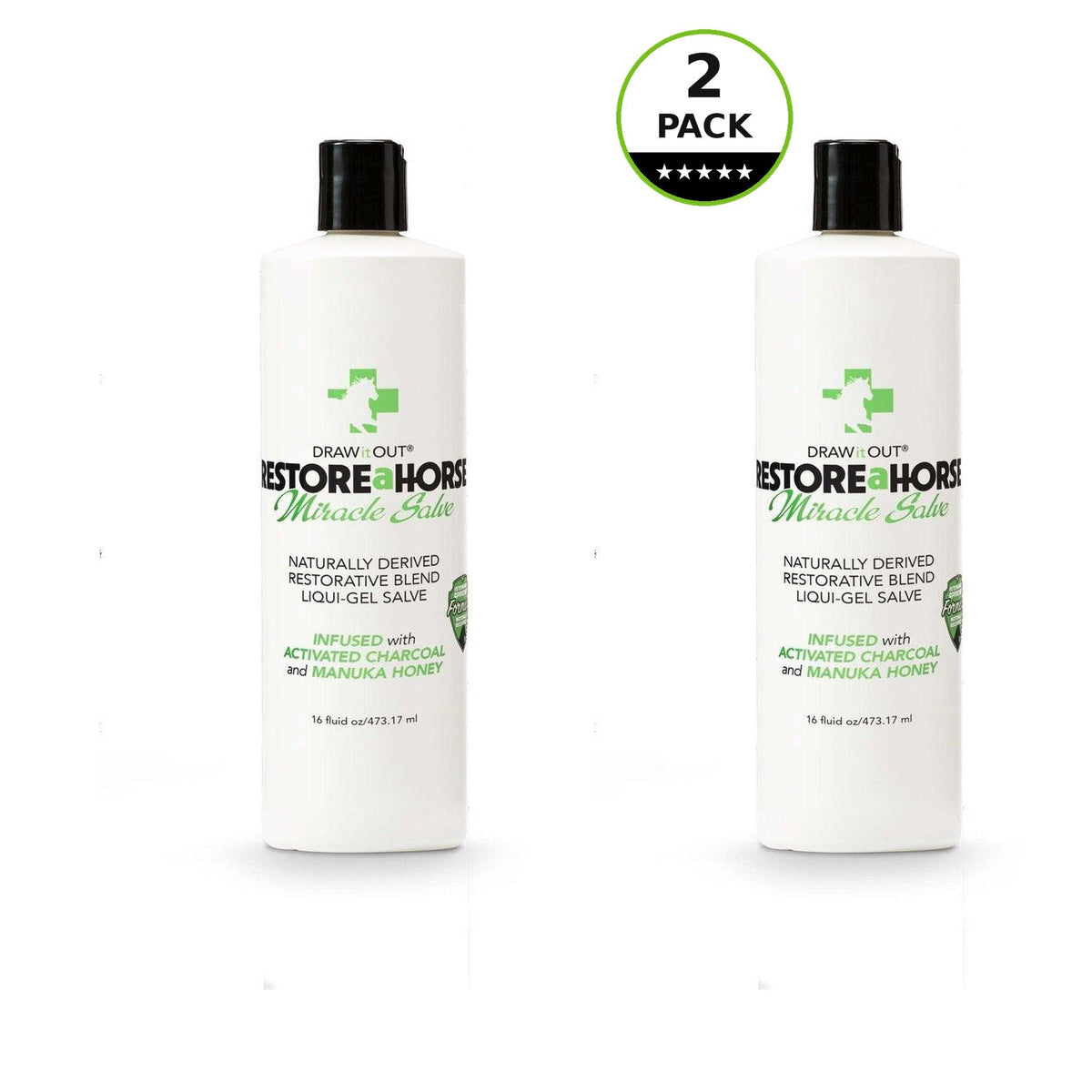 Draw It Out® RESTOREaHORSE® Horse Skin Salve | 8oz & 16oz
