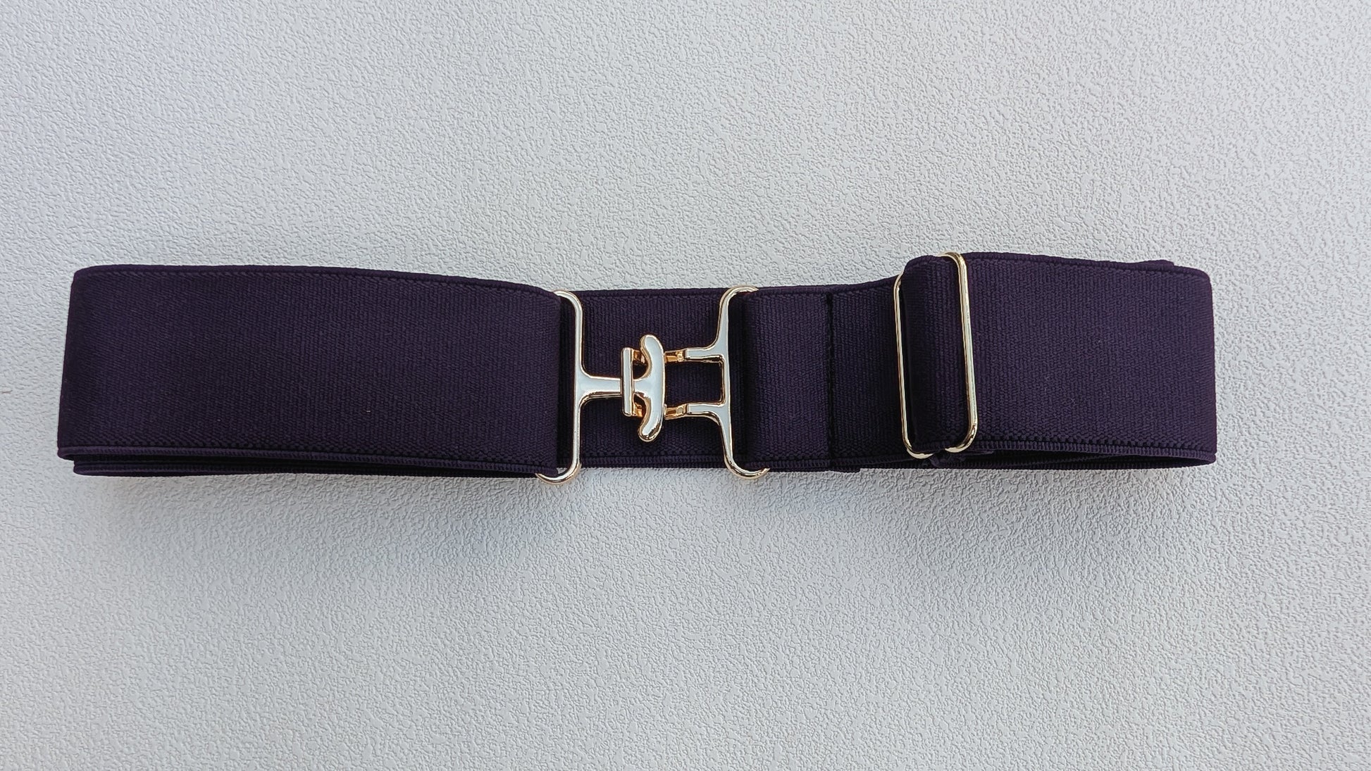 Plum Surcingle Belt