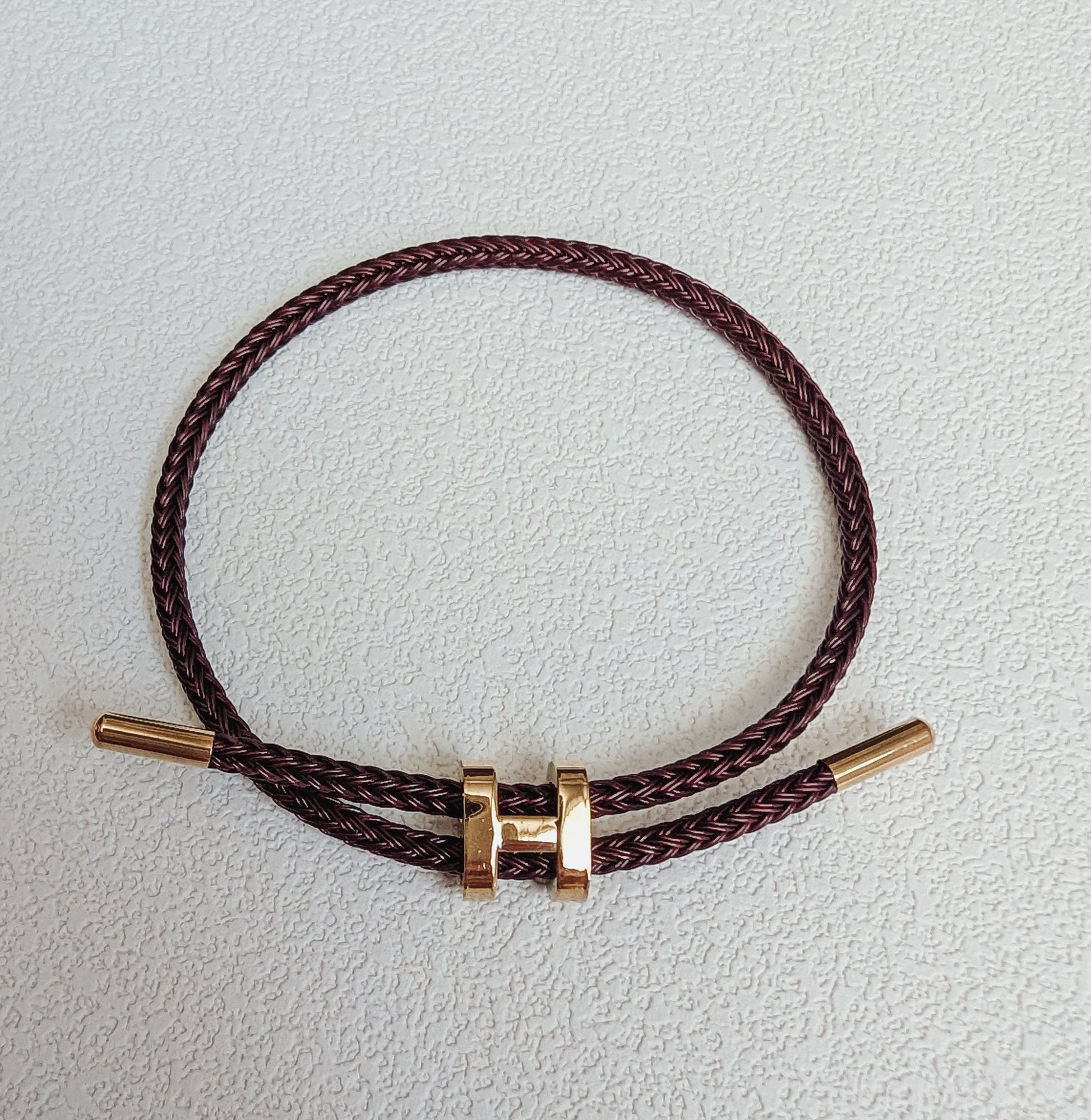 Brown H Bracelet