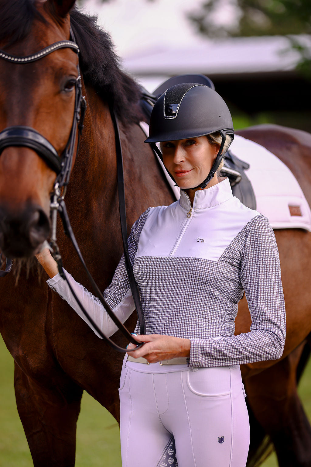 Houndstooth Sun Shirt