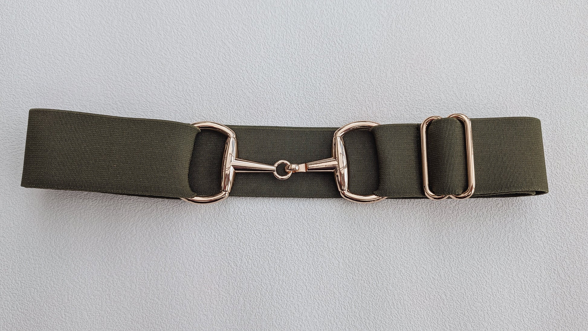 Olive Green Snaffle Belt