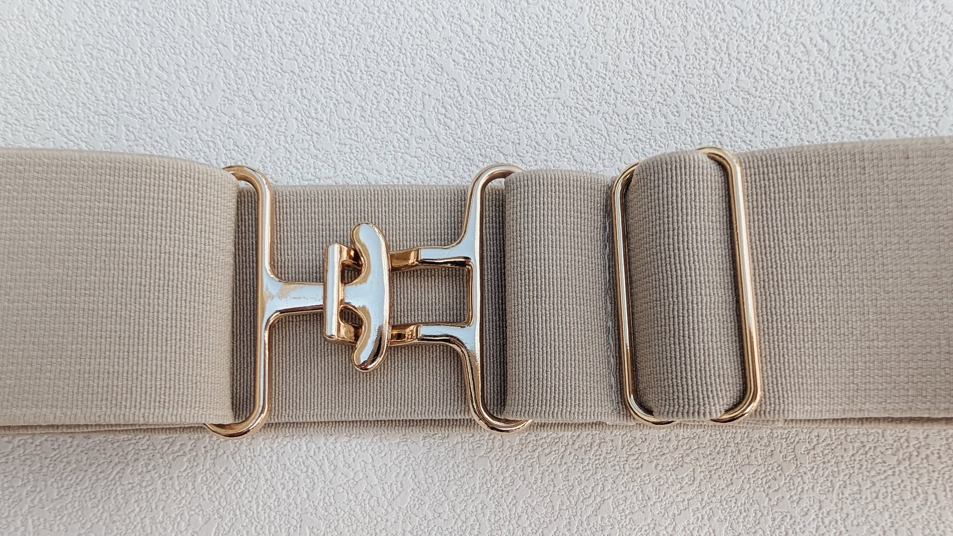 Cream Surcingle Belt