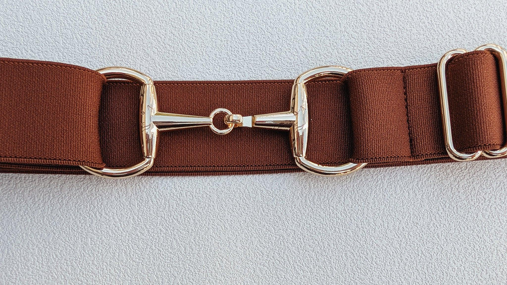 Mocha Snaffle Belt