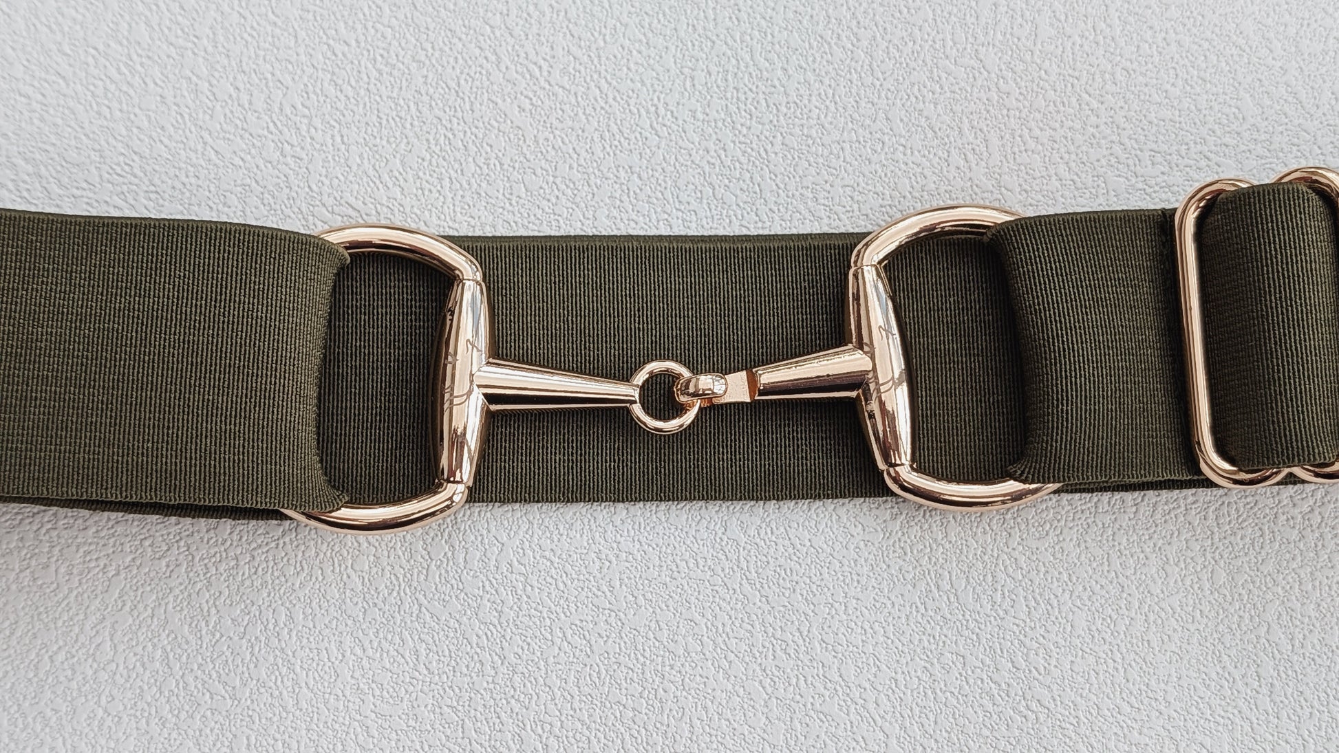 Olive Green Snaffle Belt
