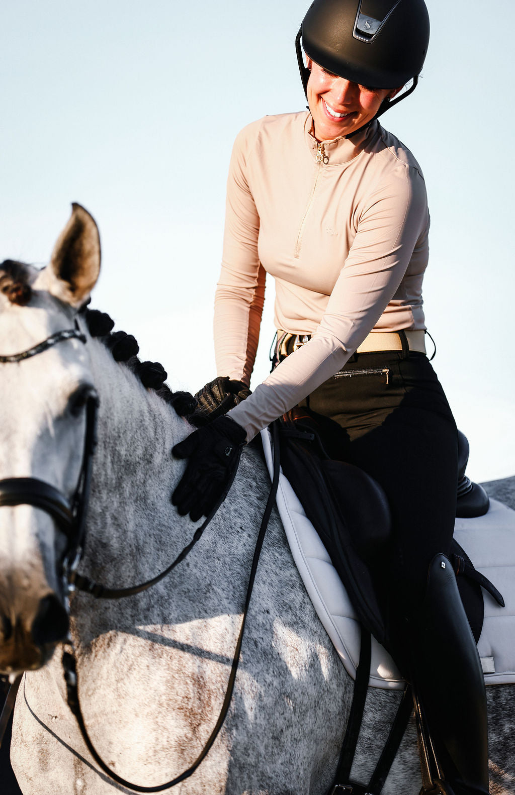 Solid Beige Sunshirt