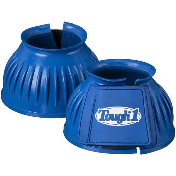 Tough 1 Heavy Duty Double Lock Velcro Turnout Bell Boots- Size XL