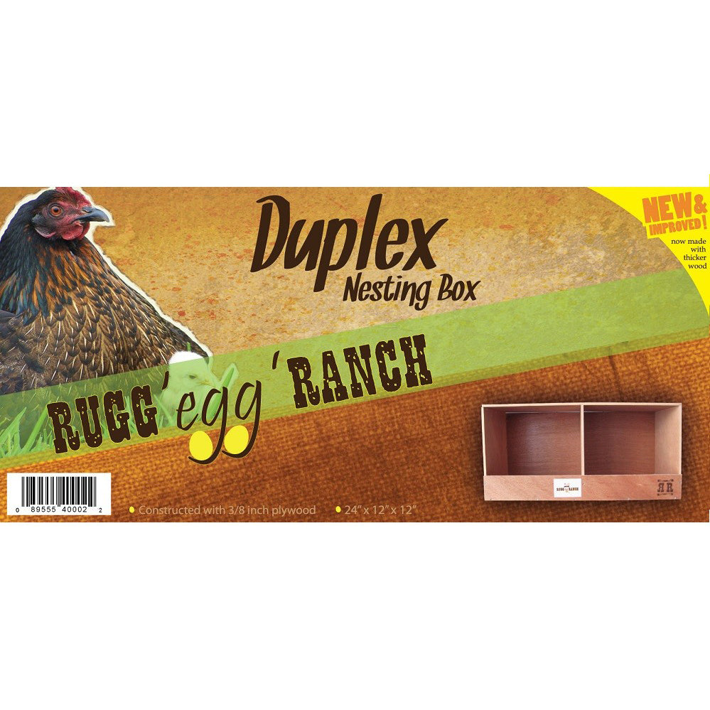 Rugg egg Ranch Nest Box
