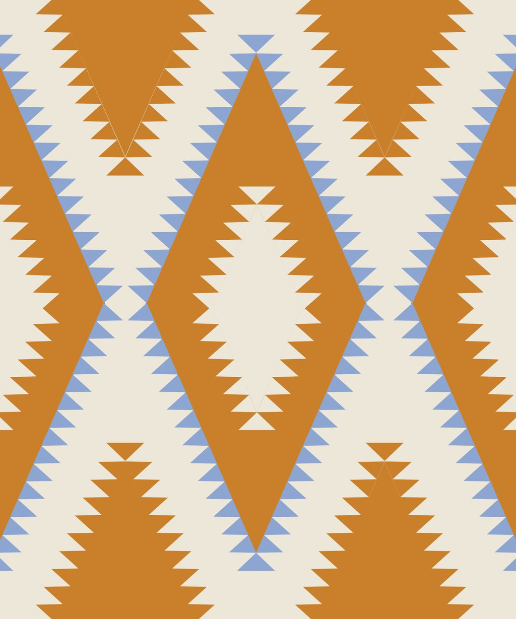 BLUE + TERRACOTTA + CREAM - YONDEROSA COLLECTION