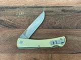 #1103C - GOLD ALUMINUM ANODIZED LOCKBACK CLIP KNIFE - 4-1/2"