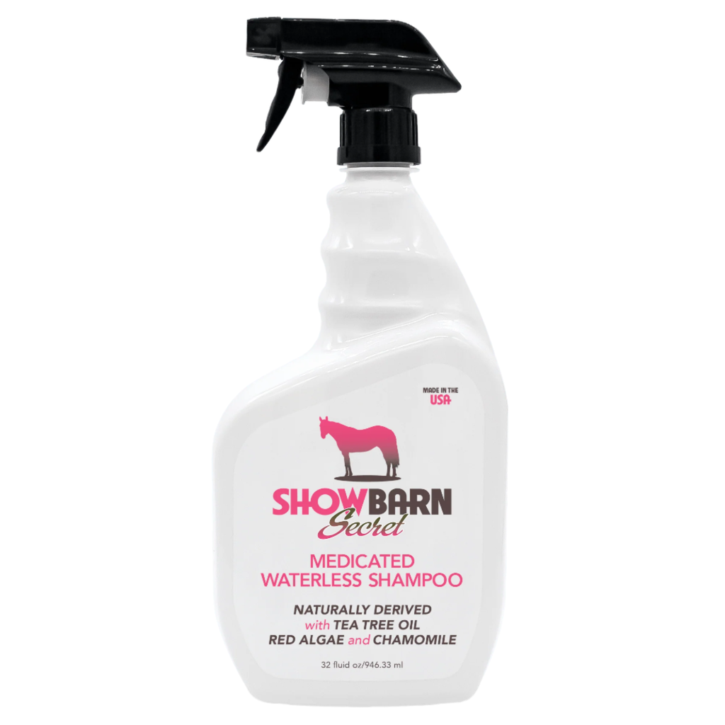 ShowBarn Secret® Waterless Tea Tree Horse Shampoo 32oz | No-Rinse Cleanup