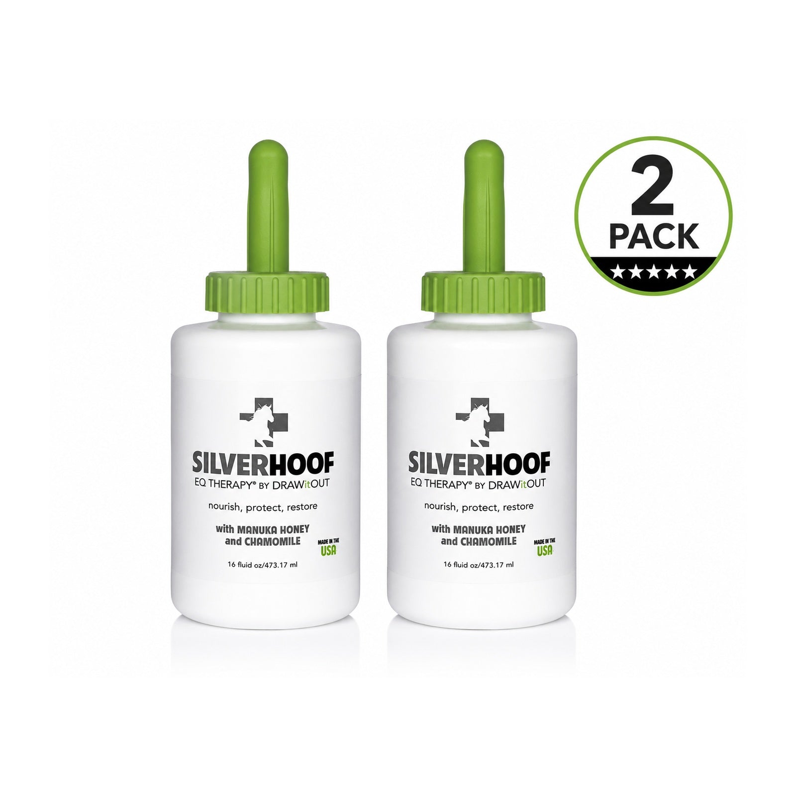 Silver Hoof EQ Therapy® 16oz | Draw It Out® Hoof Care