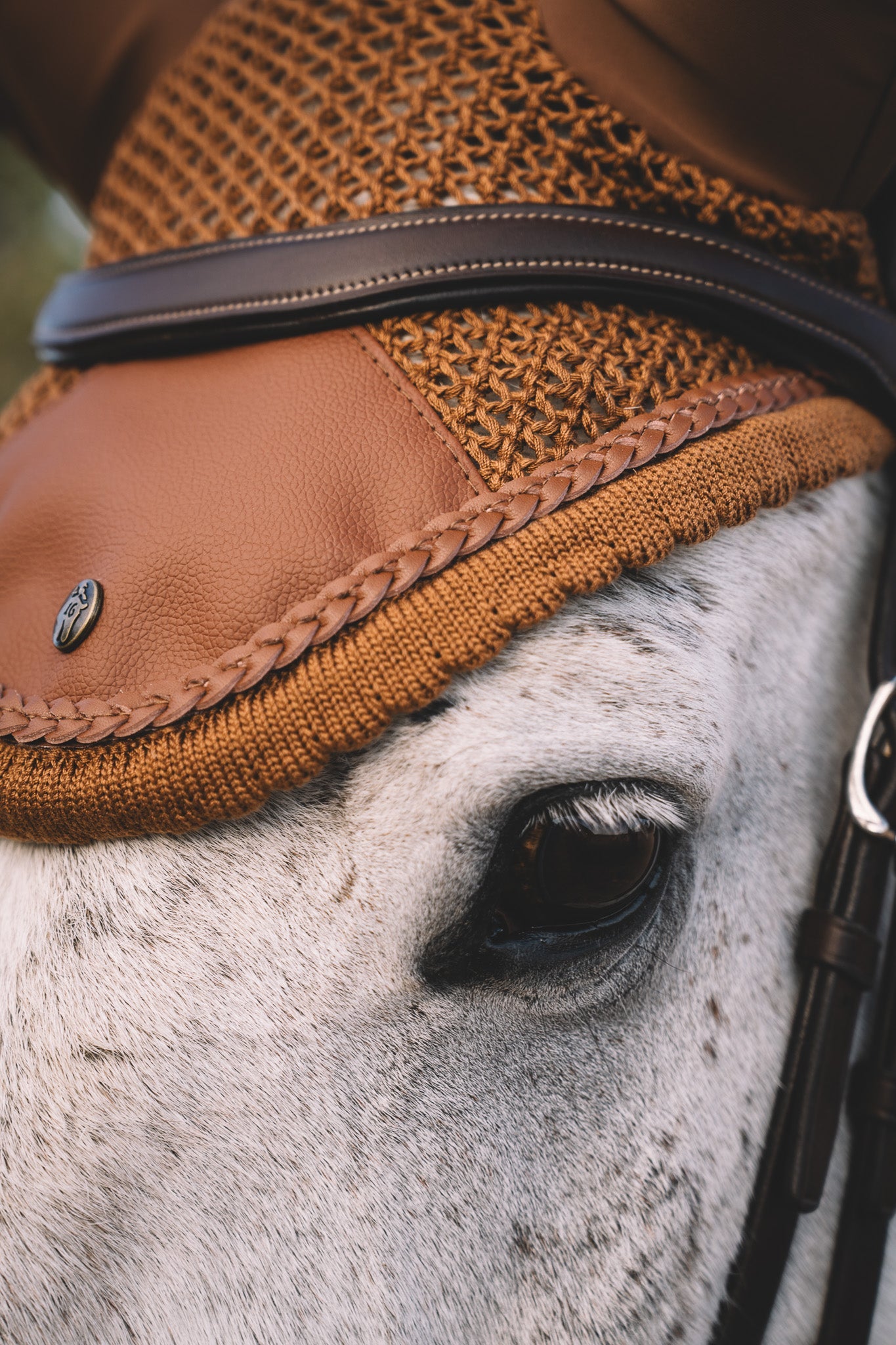 Ear Net, Camel - Sound-softening SIZE COB