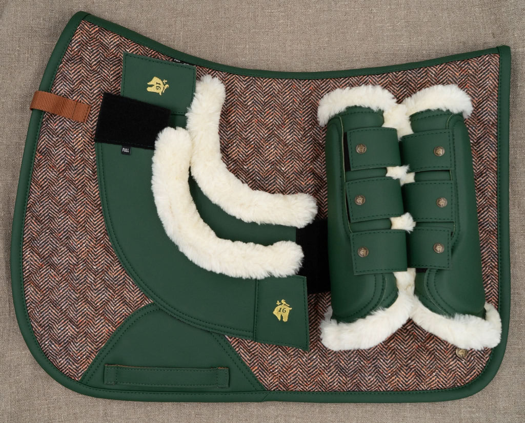 Leatherette Bell Boots, Hunter - End of season
