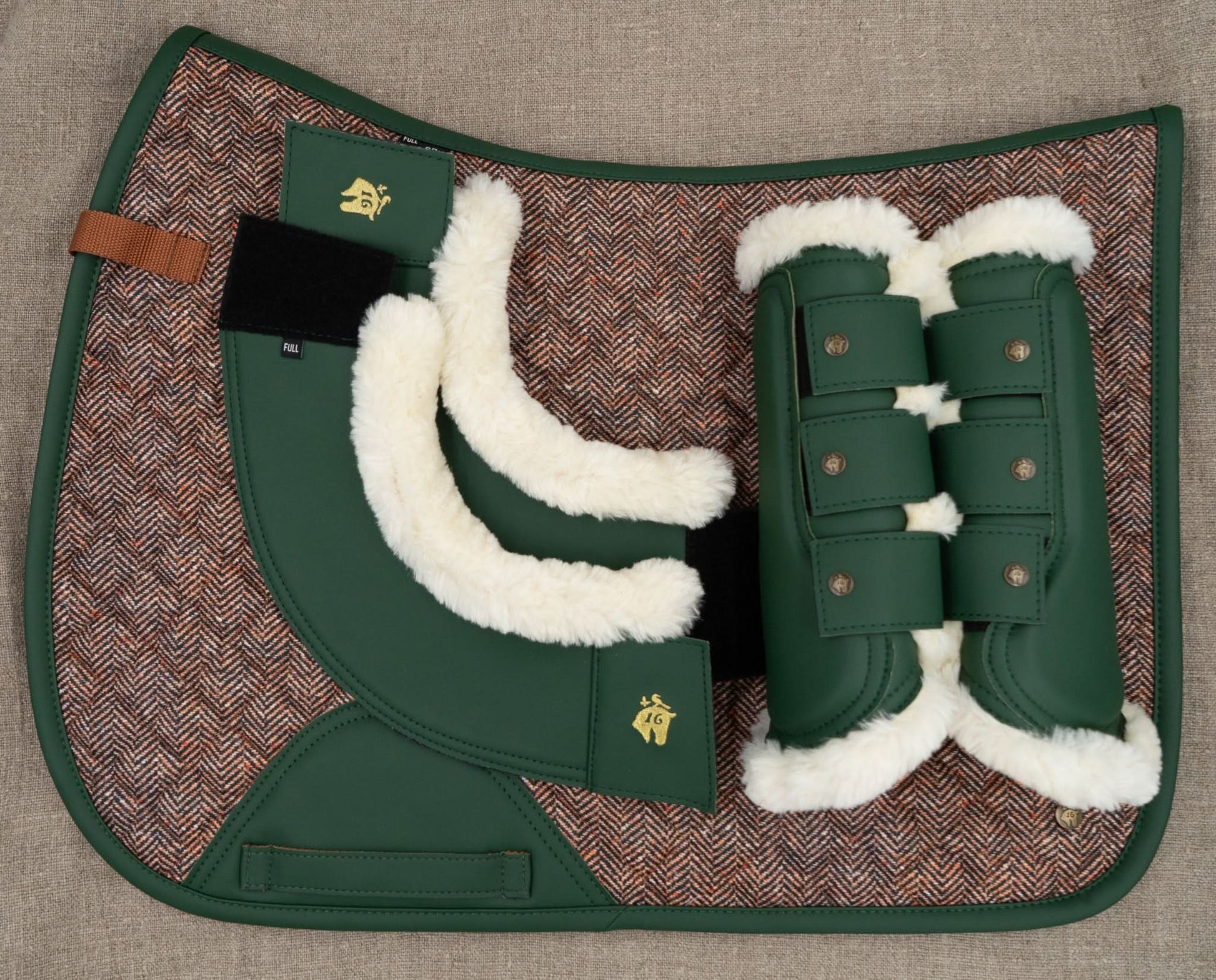 Leatherette Bell Boots, Hunter - End of season
