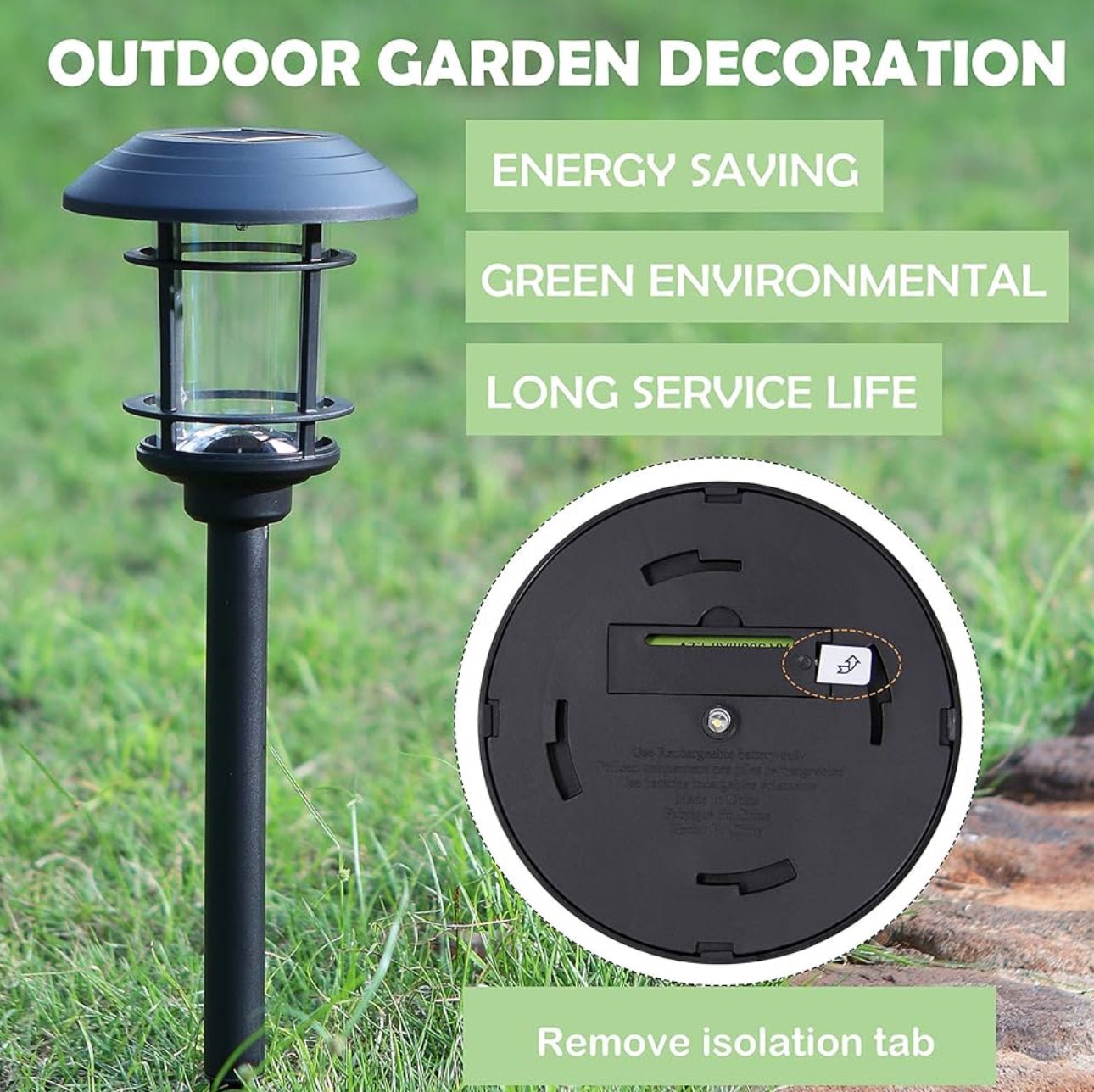 SmartYard High End Solar Bronze LED Path Light 10 Lumens (4-Pack)