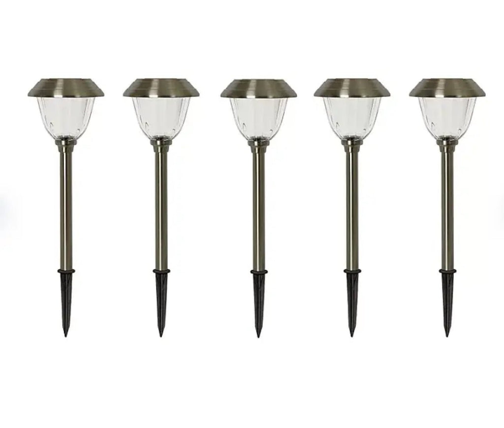 SmartYard (Member’s Mark) 5-Pack Oil-Rubbed Bronze LED Solar Path Lights