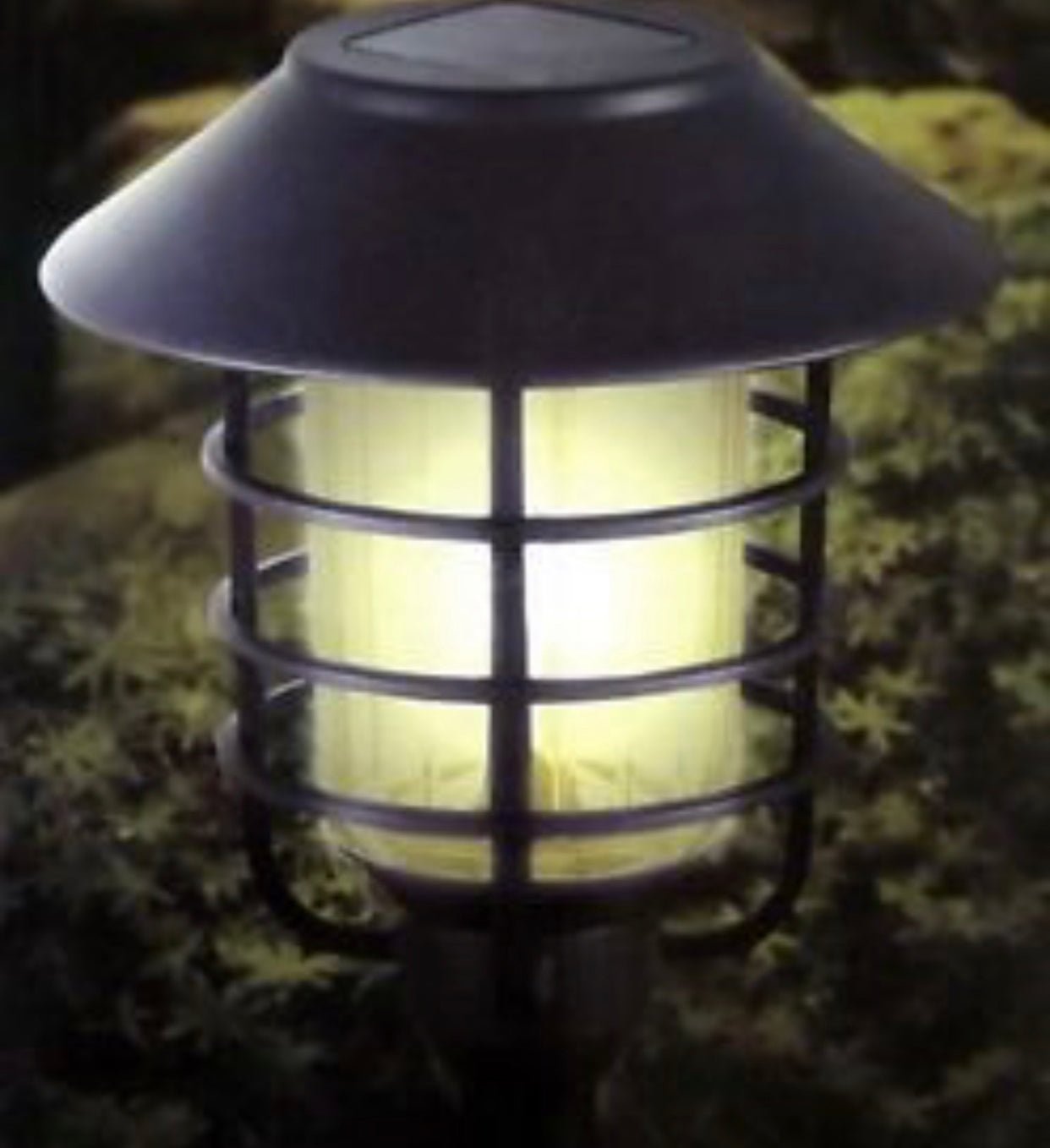 Smartyard Solar LED Large Pathway Lights Oil Rubbed Bronze 8-Pk