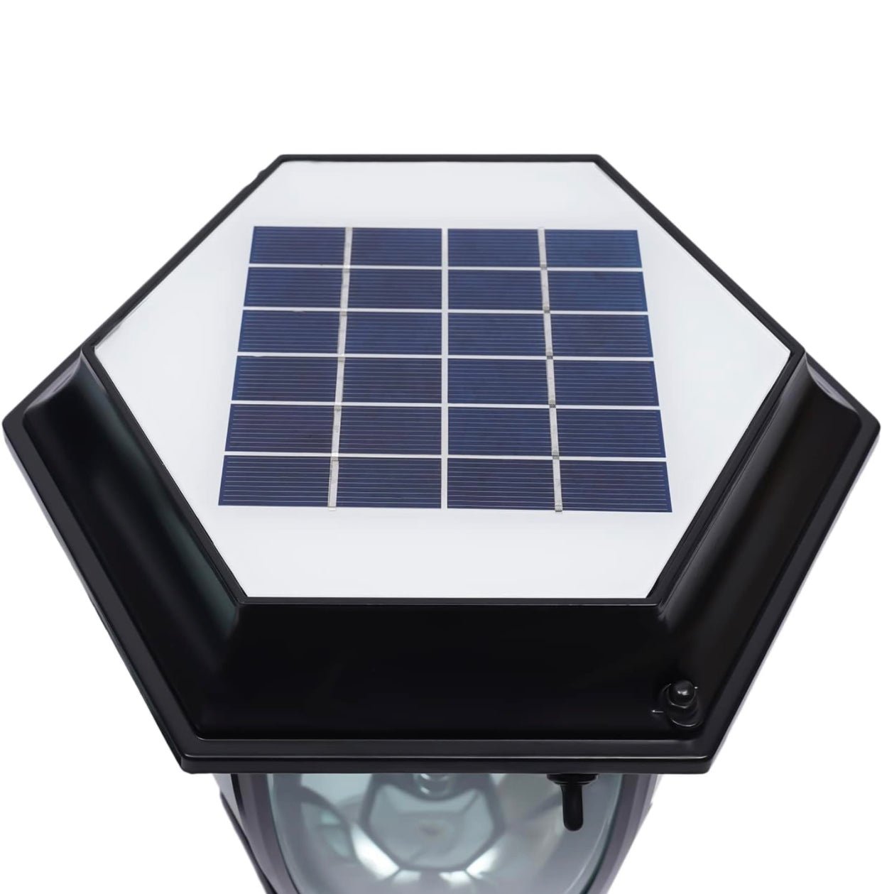 Solar Lamp Post Lights ,Outdoor Aluminum Floor Lamp,Waterproof Solar Powered Street Lights for Garden, Pathway, Driveway, Front/ Back Door, Warm White Solar Post Light,Replaceable Bulb(2 Pack)