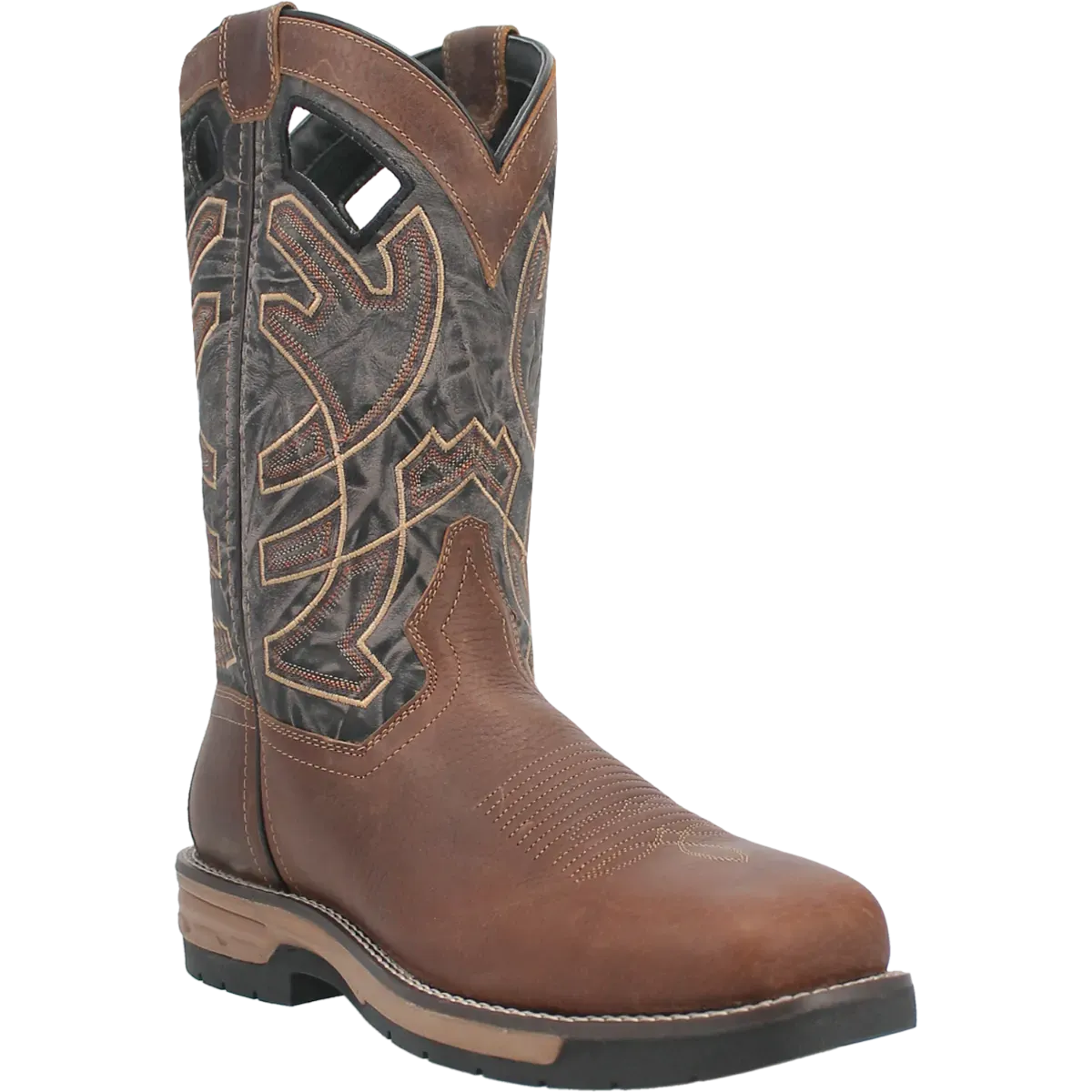 Laredo Nazca (Safety Toe) - Men's Leather Cowboy Work Boot