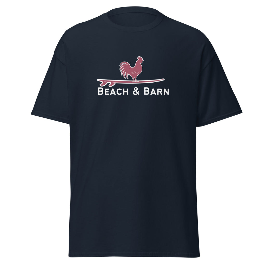 Beach & Barn Tee Surfing Chicken Men's T-Shirt