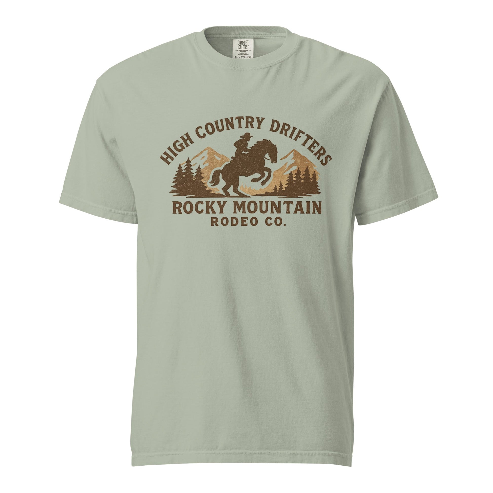 Rocky Mountain Rodeo Co Heavyweight T-Shirt